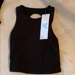 Strong physiquez black tank